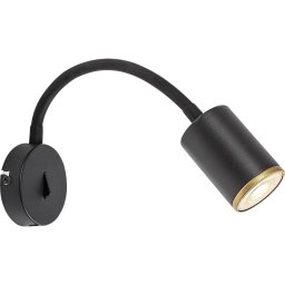 Rabalux 73111 - Spot de parede NOLIE 1xGU10/15W/230V preto