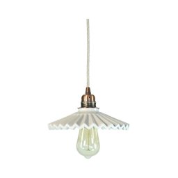 Bohemia-Design - Lustre de porcelana com cabo 1xE27/60W/230V