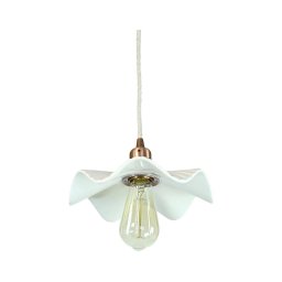 Bohemia-Design - Lustre em porcelana suspenso por cabo 1xE27/60W/230V
