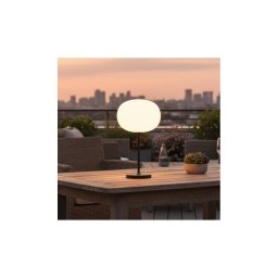 Lâmpada de mesa para exterior recarregável e dimerizável VENEZIA LED/2W/5V 2700K IP54 4000 mAh preta