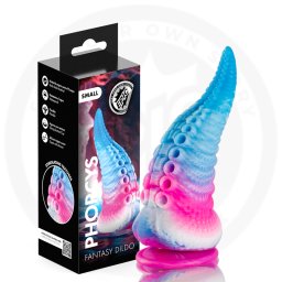 EPIC - PHORCYS DILDO COM TENTÁCULOS AZUIS TAMANHO PEQUENO