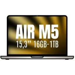 Apple Macbook Air 15,3"/ M5 10-Core CPU/ 16GB/ 1TB SSD/ 10-Core GPU/ Blanco Estrella