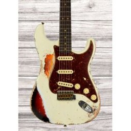 Fender Custom Shop Time Machine Collection 63 Stratocaster Super Heavy Relic Chocolate 3-Color-Sunburst