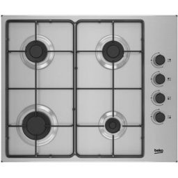 Beko PLACA 4 GAS 60CM S/ISQUEIRO VALVULA SEGURANÇA INOX