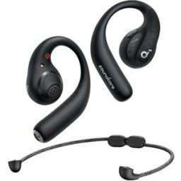 Soundcore Auscultadores Desportivos True Wireless Bluetooth Open Ear Anker AeroFit Pro - Preto