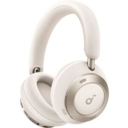 Soundcore Auscultadores Noise Cancelling Bluetooth Anker Space One Pro - Creme