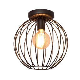 Candelabro montado à superfície MERCURE 1xE27/15W/230V d. 30 cm preto