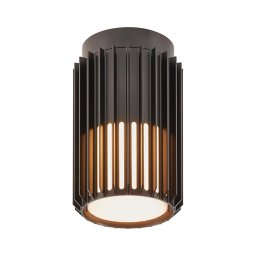 Nordlux - Iluminação de teto exterior ALUDRA 1xE27/15W/230V preto