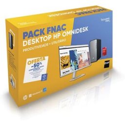 HP Pack Fnac Desktop OmniDesk M02-0024np Intel® Core™ i5-13400 16GB 512GB SSD + Monitor 24''