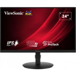 VIEWSONIC MONITOR IPS 24" 16:9 FHD VGA HDMI DP USB HUB COLUNAS HAS PIVOT VG2408A