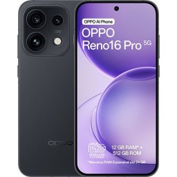 Oppo Reno16 Pro 5G 6.32" Dual SIM 12GB/512GB Starlight Black