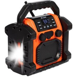 Rádio AM/FM Analógico Portátil IP55 c/ PowerBank + Lanterna LED (RA14) - BLOW
