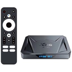 Box X96Q Pro Plus H728 4GB/64GB Dual WiFi Android 14 Preto