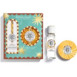 Roger & Gallet Conjunto de 2 peças de água perfumada Bois D’Orange para bem-estar