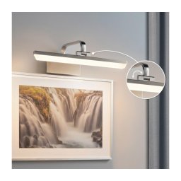 Paulmann 95572 - LED/9,5W Luminária para quadros RENAN 230V 40 cm cromo mate