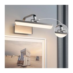 Paulmann 95571 - LED/6W Iluminador para quadros RENAN 230V 30 cm cromado mate