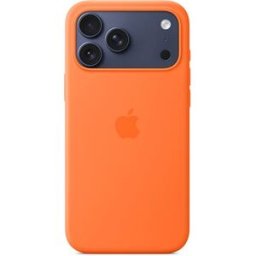 Apple Capa Silicone com MagSafe para iPhone 17 Pro Max – Laranja