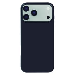 Capa de Silicone Preta iPhone 17 Pro Max
