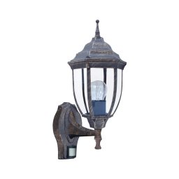 Rabalux 8458 - Luz de exterior com sensor NIZZA 1xE27/60W/230V