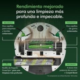 Aspirador Robô com Mopa iRobot Roomba Max 775 Combo Com Esvaziamento Automatico Navegação LiDAR 30.000 Pa