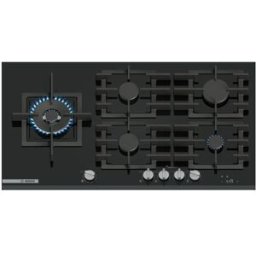 Bosch PLACA GAS 90CM 4 ZONAS VIDRO TEMPERADO PRETO