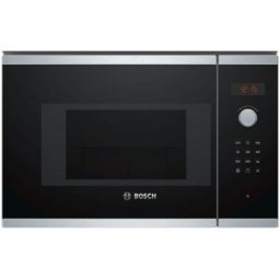 Bosch MICROONDAS INTEG 20LTS INOX VIDRO PRETO