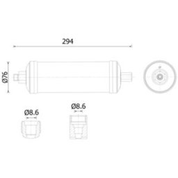 Secador, ar condicionado MAHLE AD 320 000S