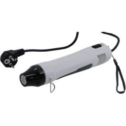 Mini Pistola de Ar Quente Portátil 300W + Acessórios (Cinzento)