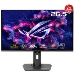 ASUS ROG Strix OLED XG27ACDNG gaming monitor ? 27-inch (26.5-inch viewable) 1440p QD-OLED panel, 360 Hz, 0.03 ms, custom heatsink, OLED Anti-flicker, ASUS OLED Care+, uniform brightness, G-SYNC compatible, 99% DCI-P3, and DisplayWidget Center