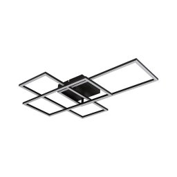 Globo 67227-40NBSH - Luminária de teto LED GABRIEL 40W/230V pr. 51x74 cm + DO
