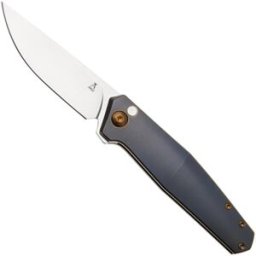 Ansø of Denmark Toko TOK-KOB-AMB-BRZ, Stonewashed RWL34, Kobolt Titanium, Amber Hardware, Bronze Backspacer, navalha, Jens Ansø design