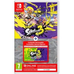 JOGO SWITCH SPLATTON 3 + DLC + 3 NINTENDO SWITCH ONLINE