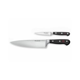 Wüsthof - Conjunto de 2 facas de cozinha CLASSIC, preto