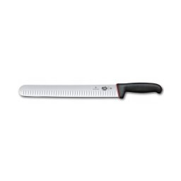 Victorinox - Faca de cozinha para fatiar DUAL GRIP 30 cm preta