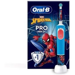 Braun Oral B Escova Elétrica Pro Kids 3 + Spiderman Edição Especial