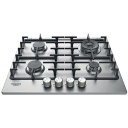 Ariston Placa a Gás Hotpoint PPH 60G DF/IX 58 cm 4 Zonas Aço inoxidável