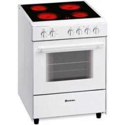 Meireles Fogão E604W.1 Elétrico 85x60x60 cm 4 Zonas A Branco