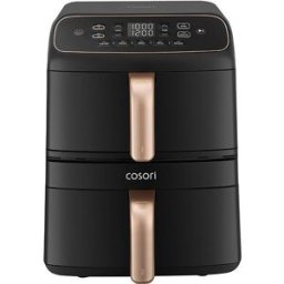 Cosori Fritadeira sem Óleo AirFryer Turbo Tower Compact Chef Edition 8,6 L - Preto