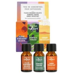 Nature & Decouvertes Kit Trio Perfume Laranja & Figo – 15 ml cada - Nature & Découvertes