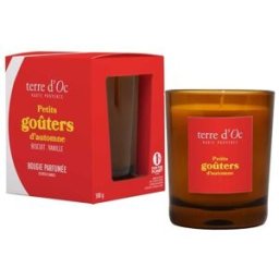 Nature & Decouvertes Vela Perfumada Terre d'Oc - Pequeno Lanche de Outono 180gr - Nature & Découvertes