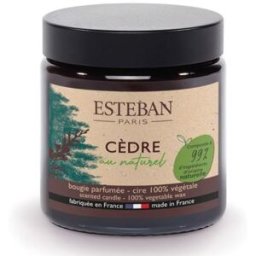 Nature & Decouvertes Vela Perfumada Esteban - Cedro 90gr - Nature & Découvertes