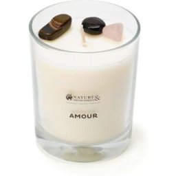 Nature & Decouvertes Vela Perfumada para Litoterapia 180g - Amor