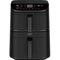 Cosori Fritadeira sem Óleo AirFryer CAF-DC121-AEUR-CERAMIC Turbo Tower 10,8 L - Preto