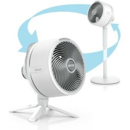 Shark Ventoinha de Pé Mesa FA220EU Interior Exterior Flexbreeze - Branco