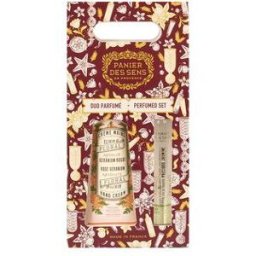 Nature & Decouvertes Duo Perfume Geranio Panier Des Sens - Nature & Découvertes