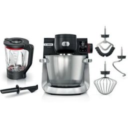 Bosch Robot de Cozinha MUMS6ZS17 Serie 6 - Preto mate Cinzento