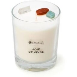 Nature & Decouvertes Vela Perfumada para Litoterapia 180g - Alegria