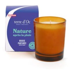 Nature & Decouvertes Vela Perfumada Terre d'Oc Aroma Chuva