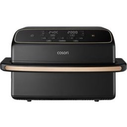 Cosori Fritadeira sem Óleo AirFryer CAF-TF801-CEUR Dual Blaze TwinFry Compact 8,6 L - Preto