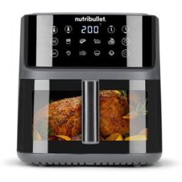Nutribullet Fritadeira sem Óleo AirFryer NBA0811DG Crisplite Vision 8L - Preto